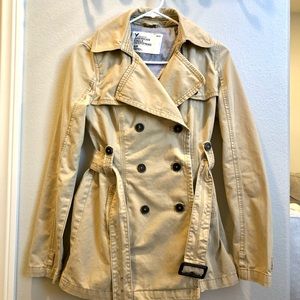 American Eagle Trench Coat Size Small